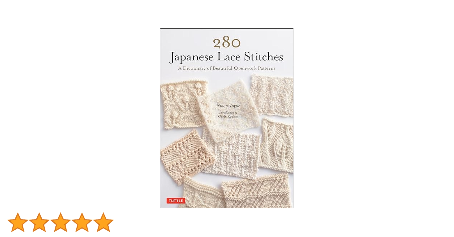 280 Japanese Lace Stitches: A Dictionary of Beautiful